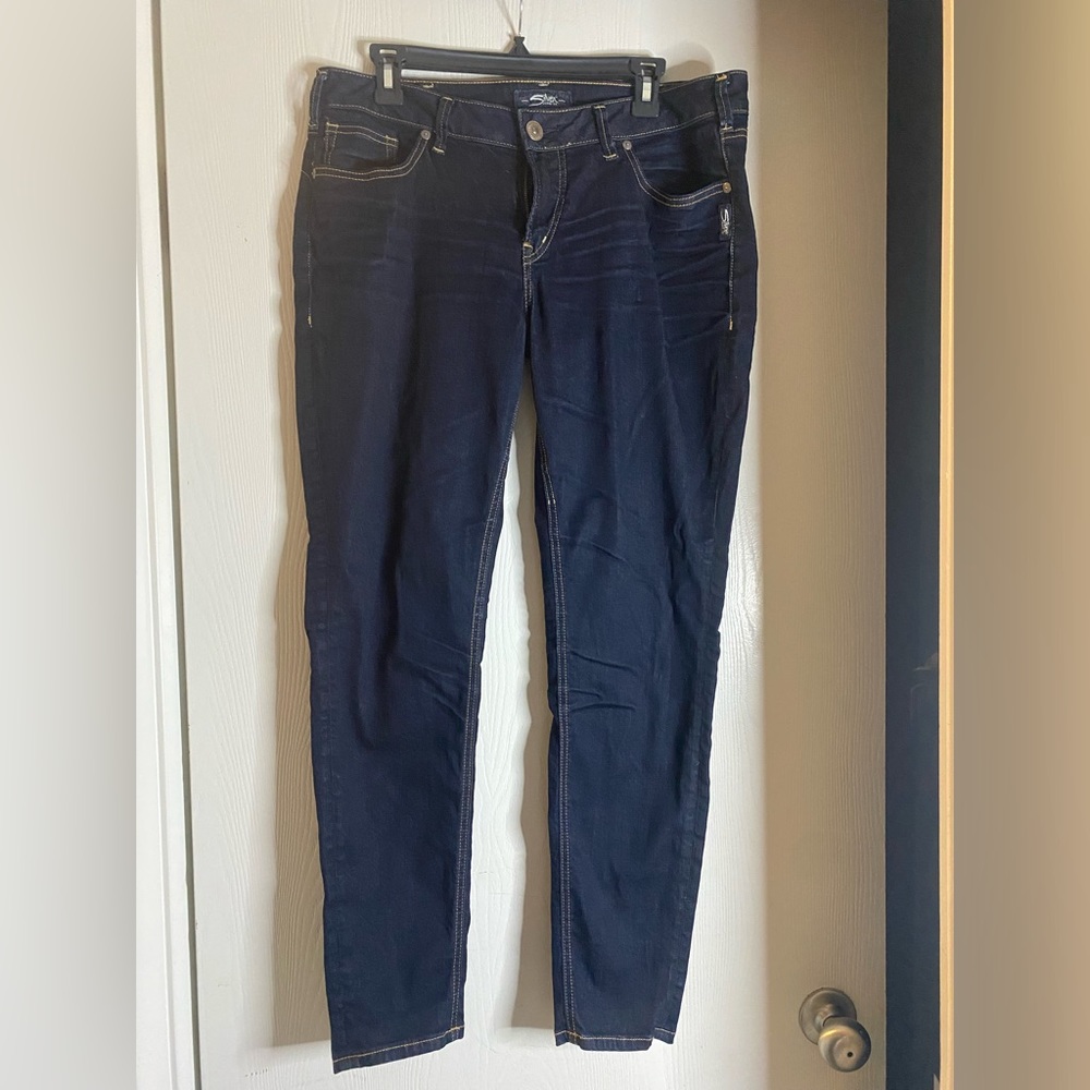 Silver Jeans W33 L29 super skinny